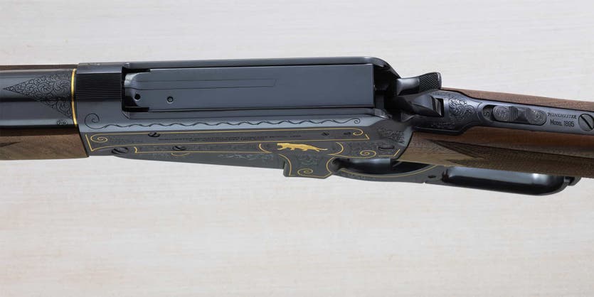 Model 1895 Rifle Cody Firearms Museum Top Left Detail