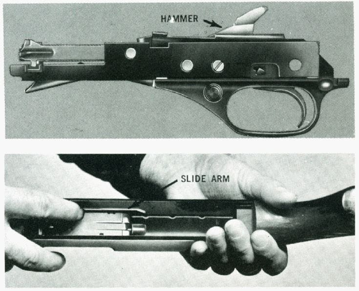 Model 1200 Shotgun Receiver Diagram