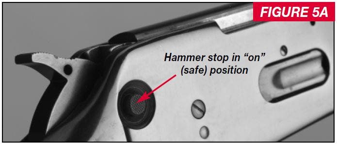 9410 Shotgun Hammer Stop On Position Figure 5A