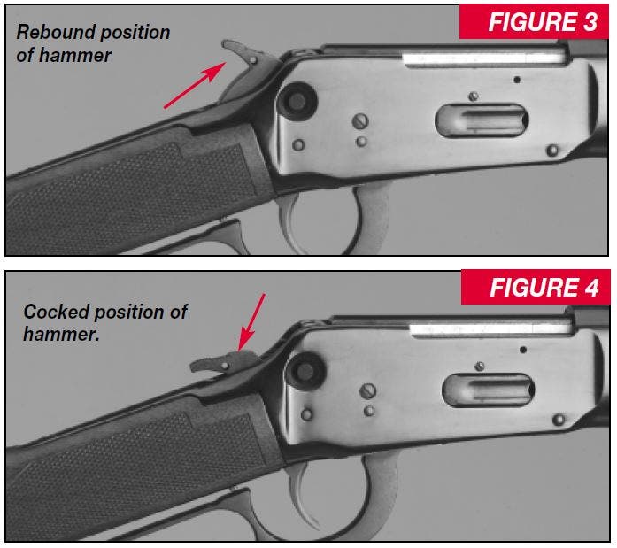 9410 Shotgun Hammer Positions Figure 3 and 4