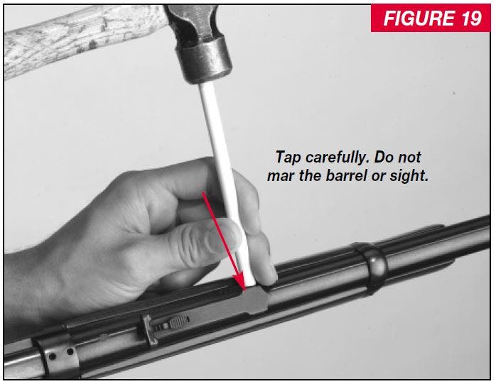 9410 Shotgun Sight Windage Adjustment Figure 19