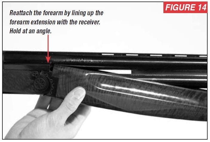 Select Shotgun Reattaching the Forearm Figure 14