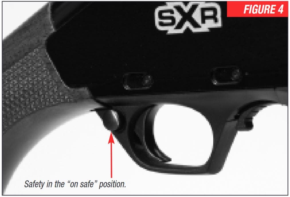 SXR Rifle Safety On Figure 4