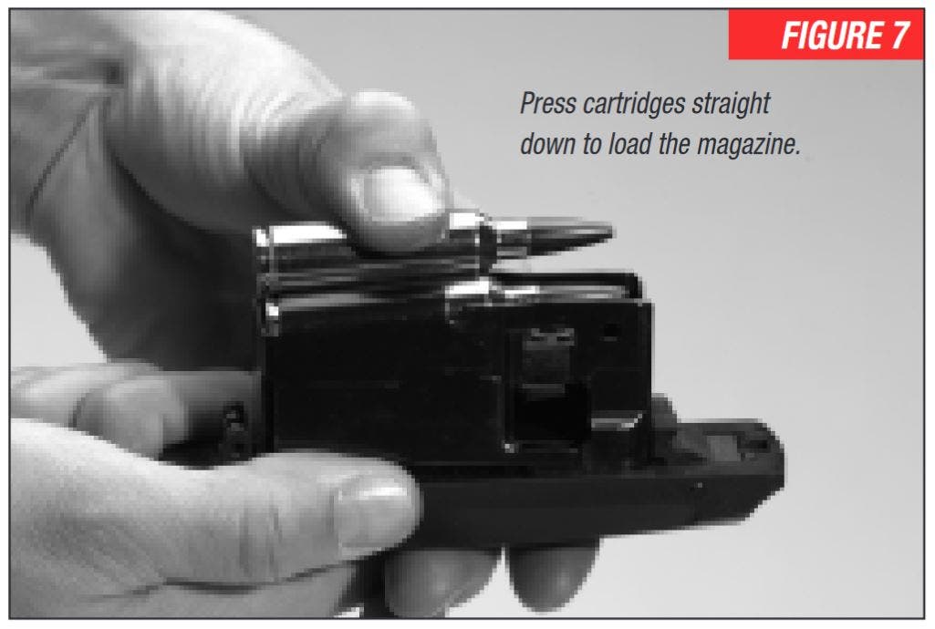 SXR Loading Cartridges in Magazine Figure 7