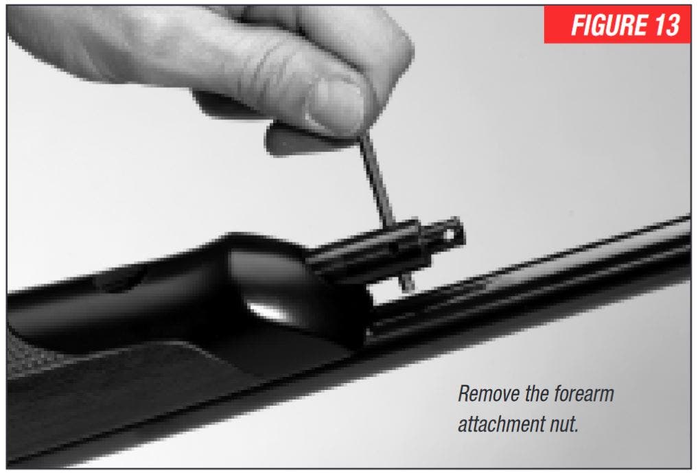 SXR Removing Attachment Nut Figure 13