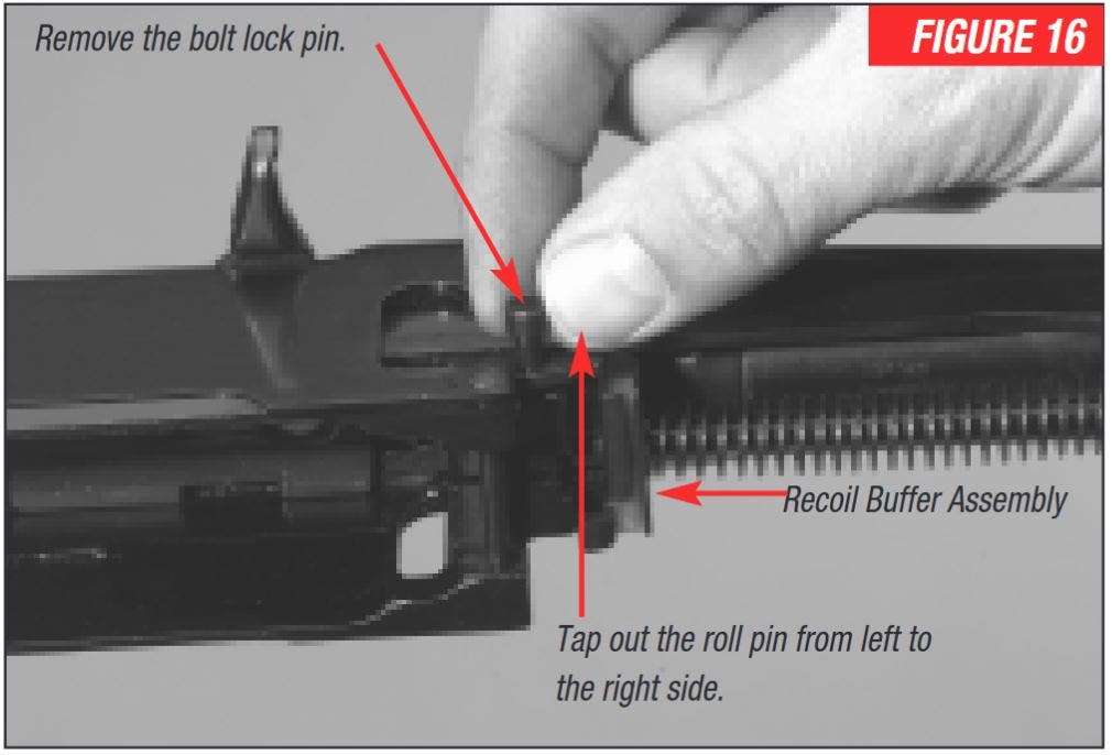 SXR Removing Lock Pin Figure 16