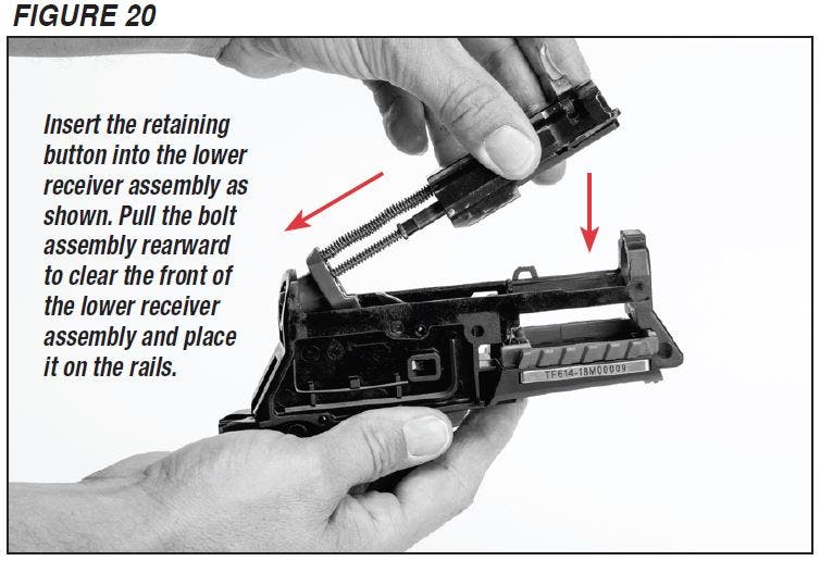 Wildcat Rifle Lower Receiver Assembly Figure 20