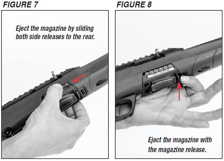 Wildcat Rifle Magazine Release Figure 7 and 8