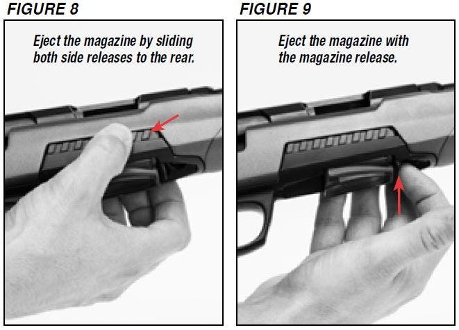 Xpert Rifle Magazine Release Figure 8 and 9
