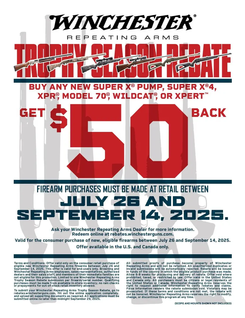 Trophy Season Rebate