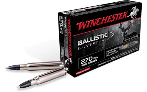 Winchester ammo box ballistic silvertip