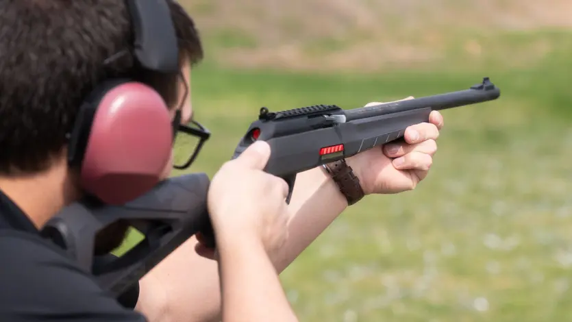Winchester Wildcat 22 on the Range