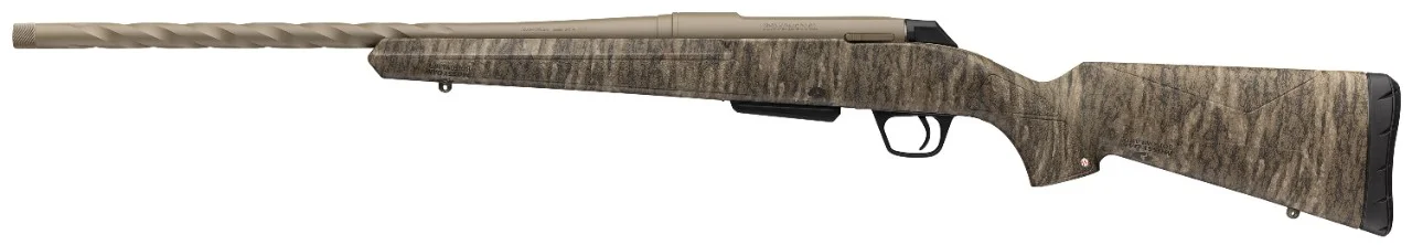 Winchester XPR Ext SR MOBL FDE 350 Lgnd 20 in. – Superb Bolt Action Rifle 7 Winchester XPR Extreme SR - Mossy Oak Bottomland FDE, detail view