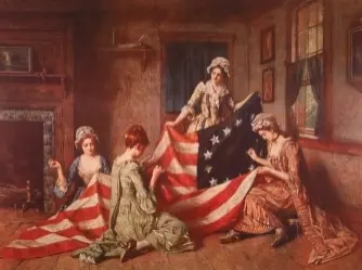 Betsy Ross American Flag