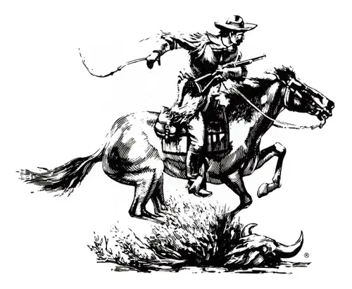 Winchester Horse and Rider