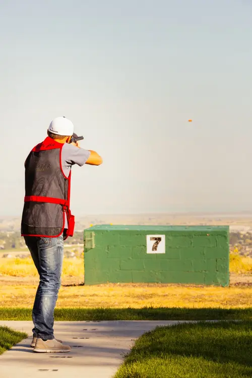 SXP Trap Shotgun on Range