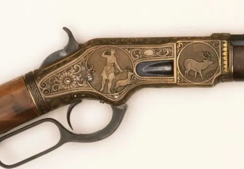 Rifle gift of Olin