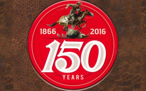 Winchester 150th Anniversary Logo