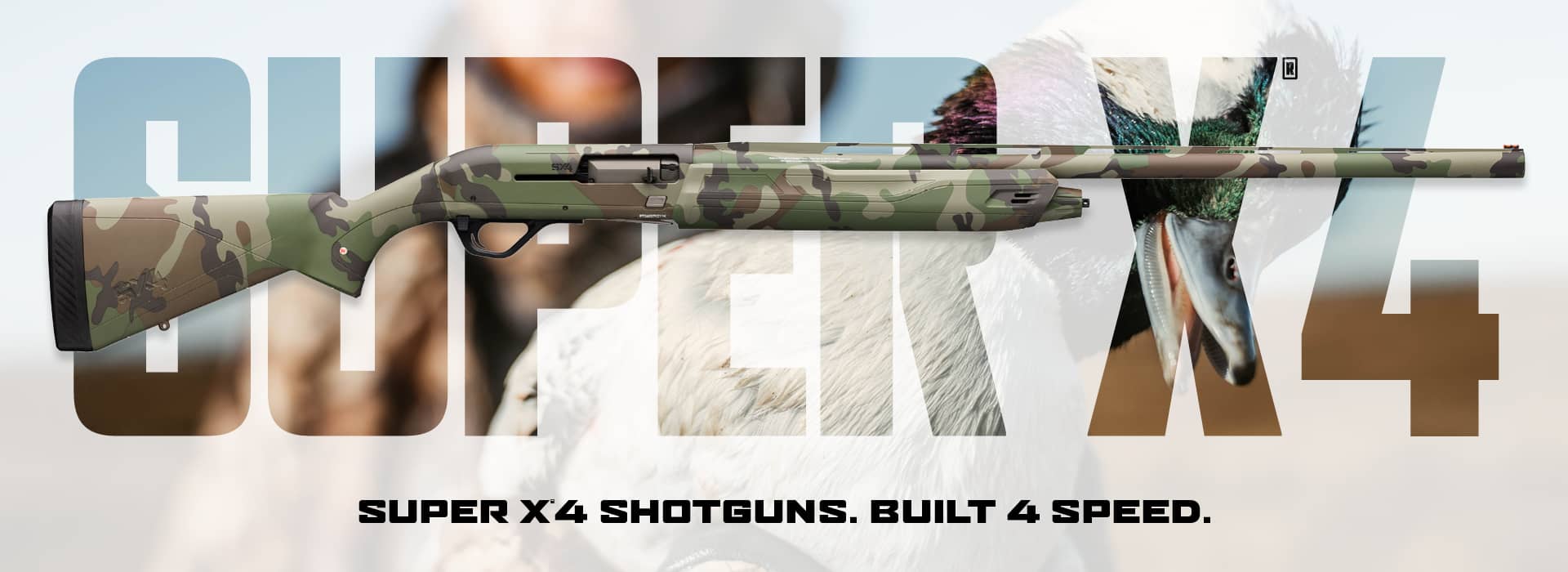 Super X4 Autoloading Shotgun Banner