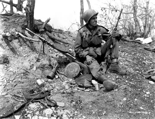 Soldier in the Korean War