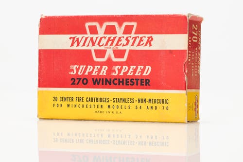 Winchester 270 Super Speed Cartridge