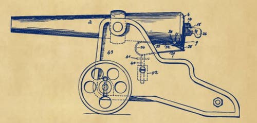 Model 1898 breech-loading signal cannon