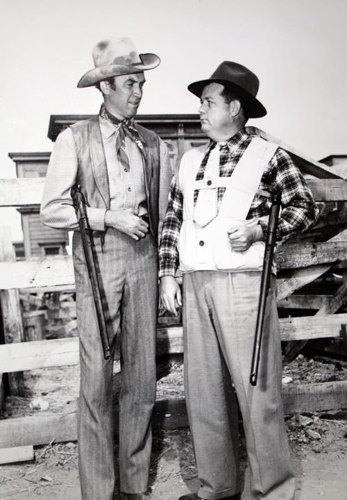 Jimmy Stewart and Herb Parsons