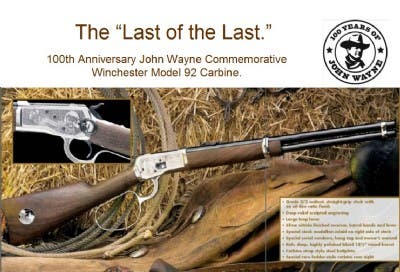 John Wayne 100th Anniversary Model 1892s