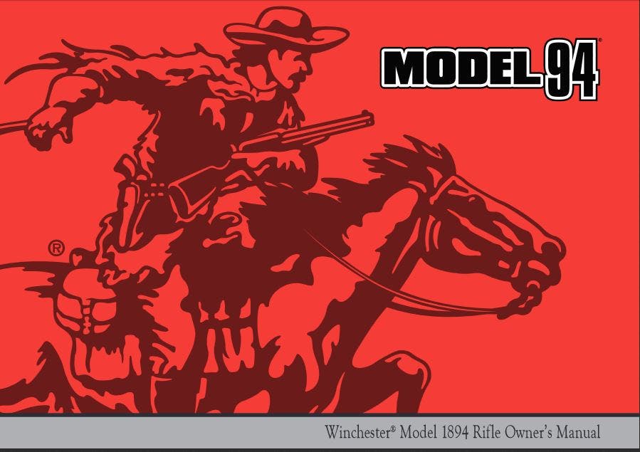 Image of Model 94 Owner's Manual Cover