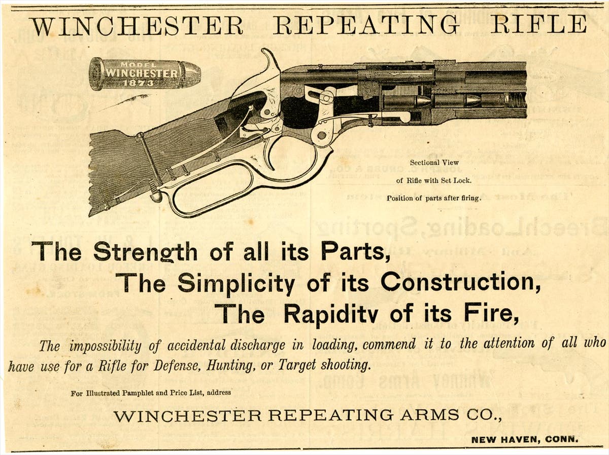 Winchester Model 1873 Advertisement