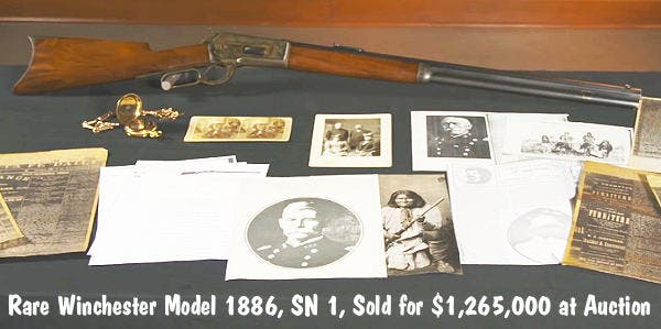 Historical Display for Geronimo Rifle