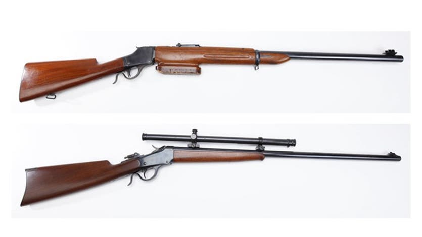 Winchester 1885 High Wall and Winchester 1885 Low Wall