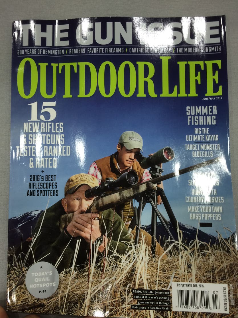 Outdoor Life Gun Issue Cover