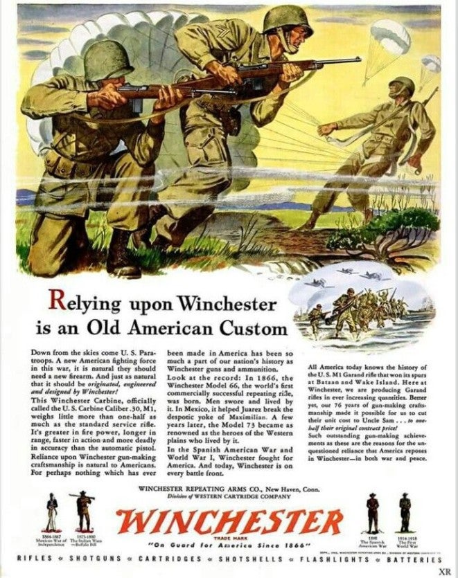 Winchester WWII Poster