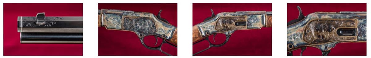 Winchester "Centennial Model" 1873 lever-action rifle