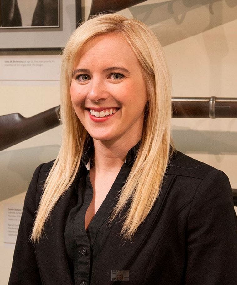Ashley Hlebinsky, curator of the Cody Firearms Museum