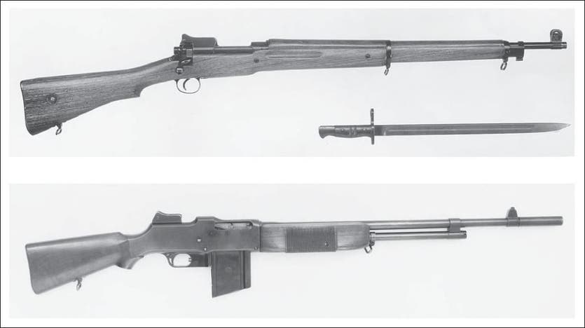 Winchester Model 1917 and 1918 rifle