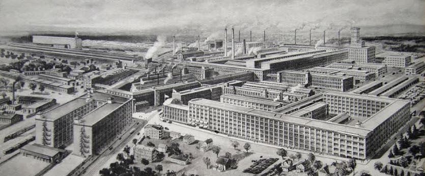 Winchester Repeating Arms factory in New Haven, CT
