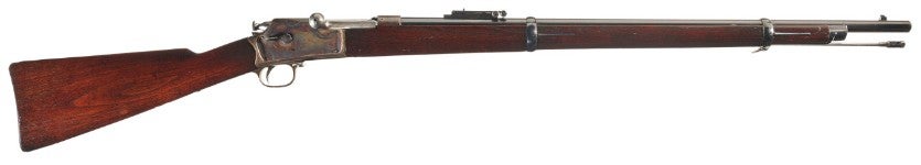 Winchester Hotchkiss bolt-action rifle.