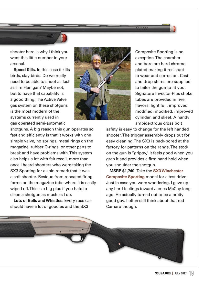 Winchester SX3 Composite Article