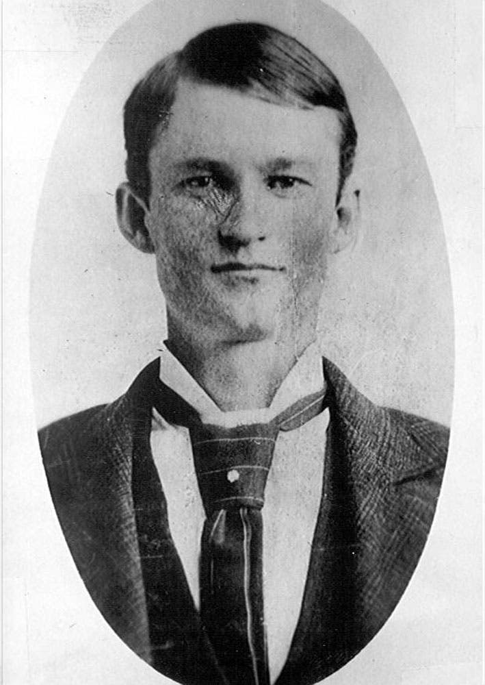 John Moses Browning as a young man