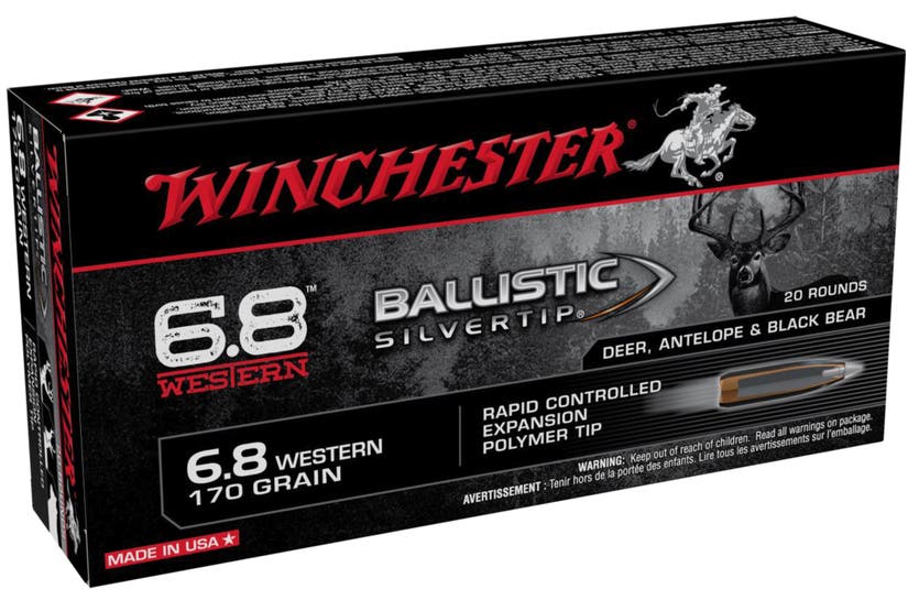 6.8 Western Winchester Ammunition