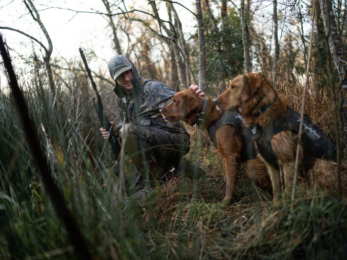Carson Wentz Hunting with Retriever Dogs