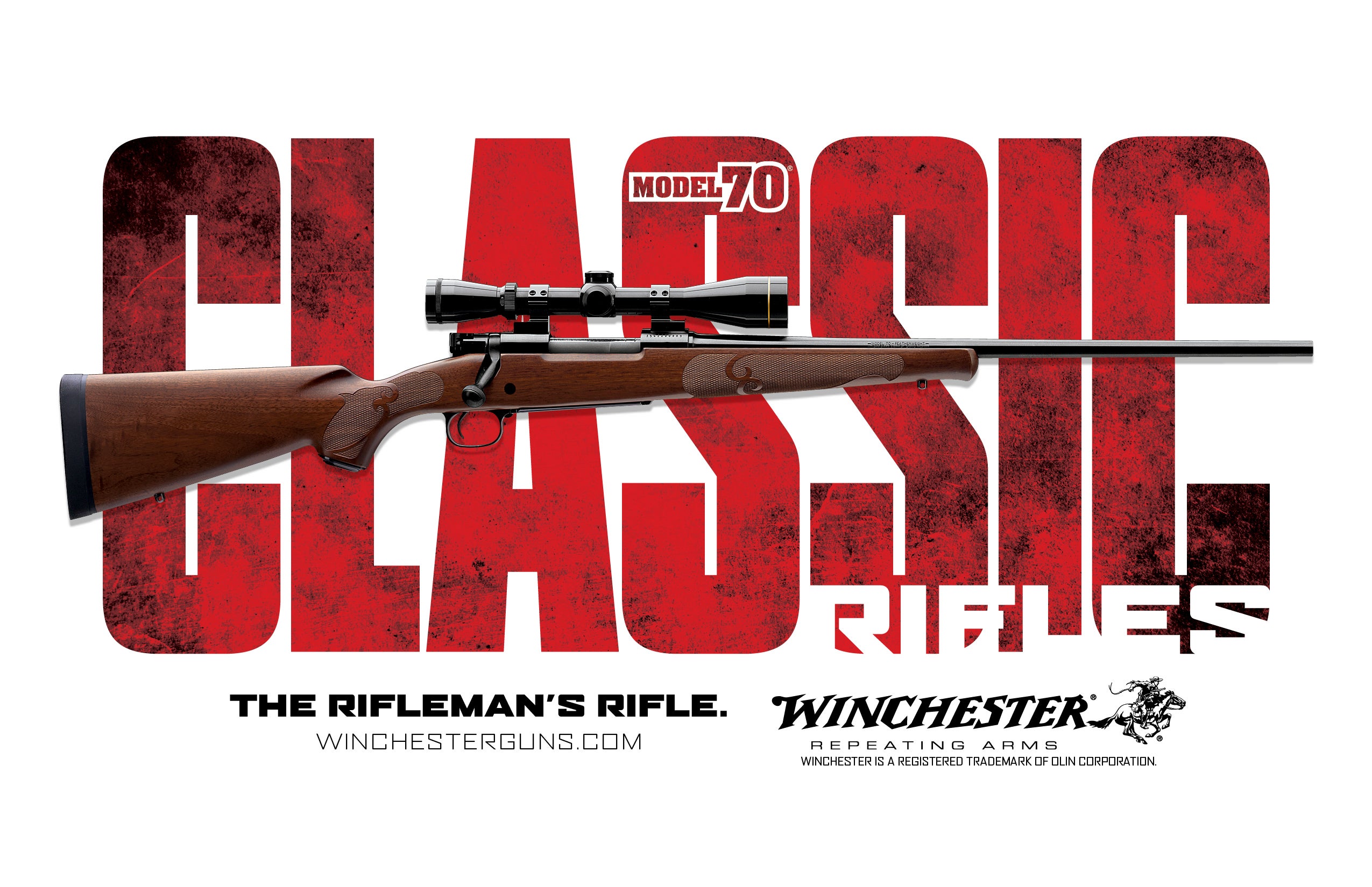 Locker Magnet Winchester Hunting Rifles Fridge Vintage Advertising 