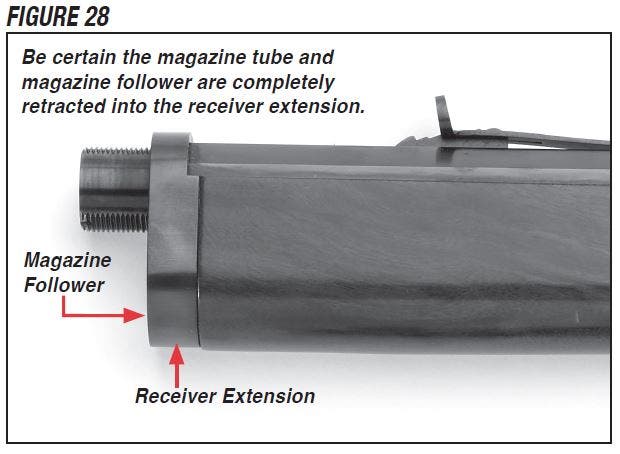 Model 1892 Takedown Rifle Receiver Extension Figure 28