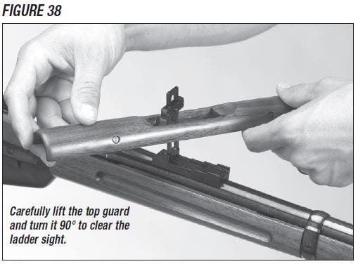 Model 1895 Removing the Top Guard Figure 38