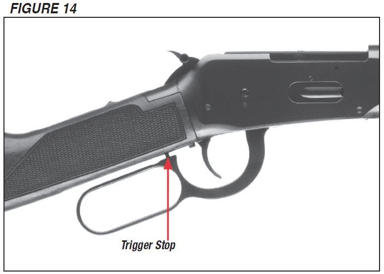 Model 94 Rifle Trigger Stop Figure 14