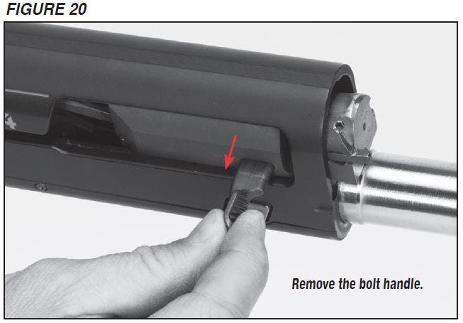 SX4 Shotgun Bolt Handle Removal Figure 20