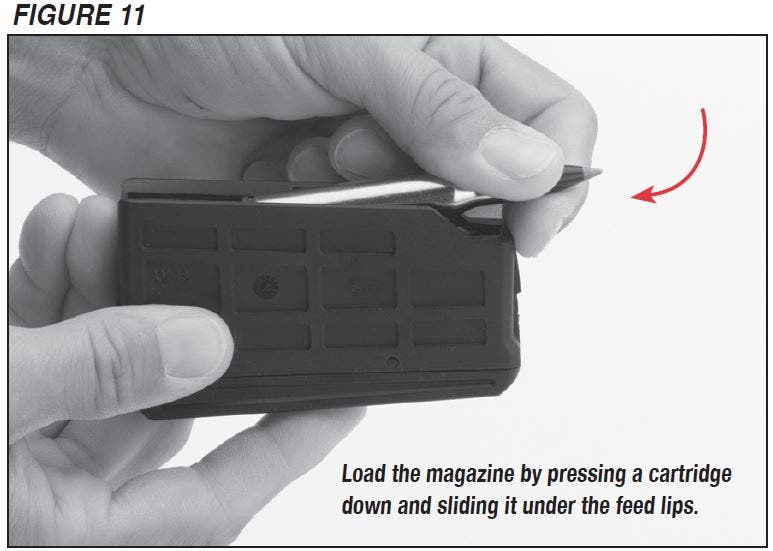 XPR Rifle Loading the Magazine Figure 11