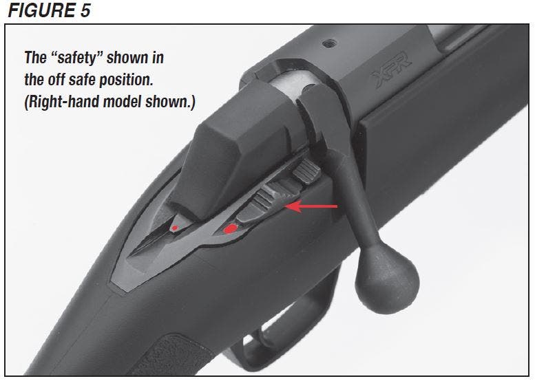 XPR Rifle Safety Off Figure 5